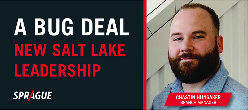 Sprague’s Salt Lake Team Welcomes New Branch Manager