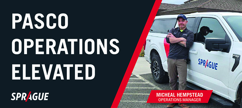 Sprague’s Pasco Team Welcome Micheal Hempstead as Operations Manager