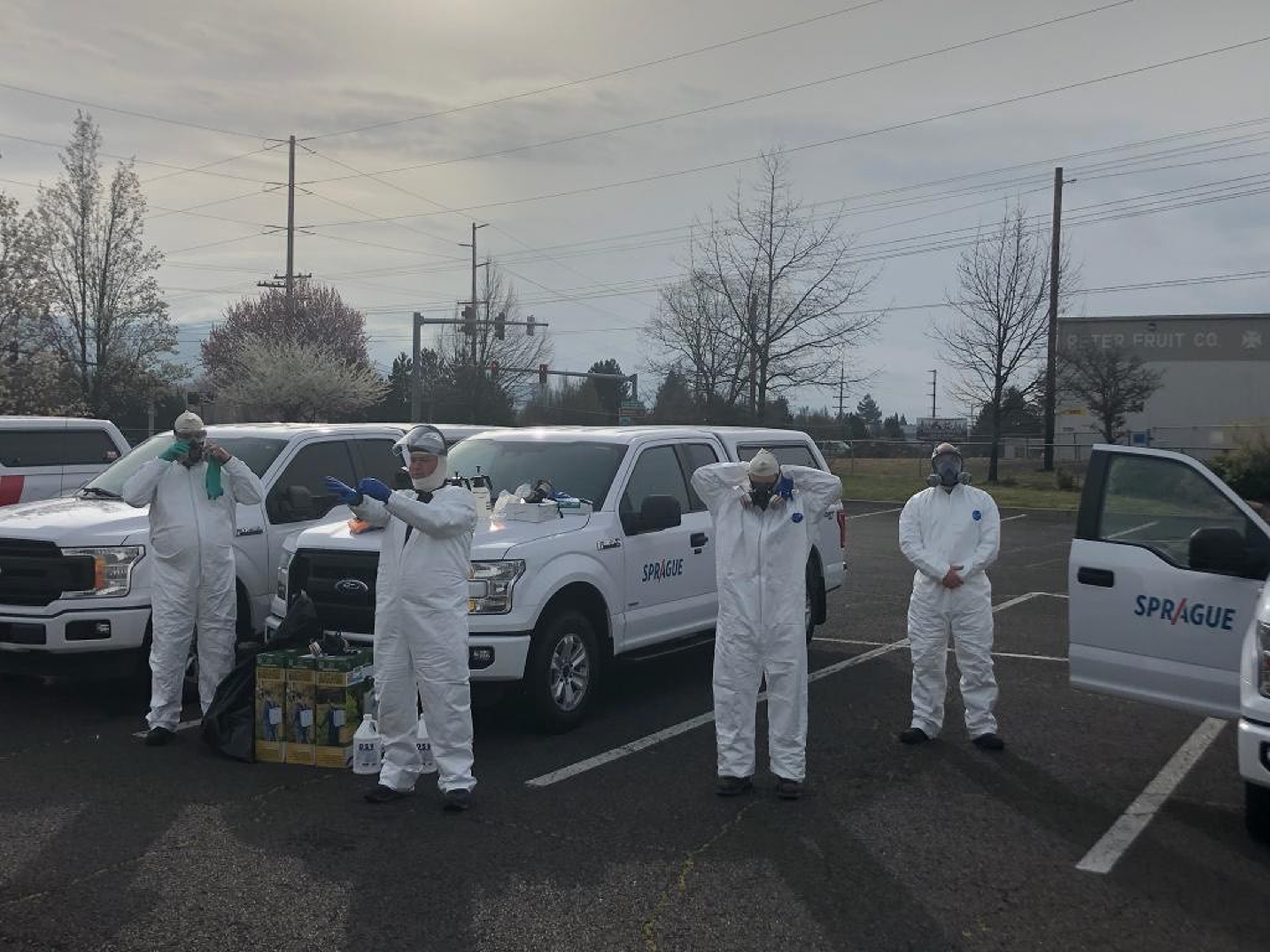 Sprague Disinfection Service Team