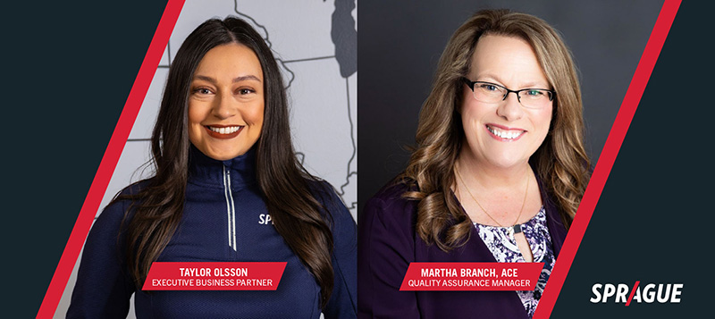 Sprague Elevates Internal Leadership to Drive Growth and Quality