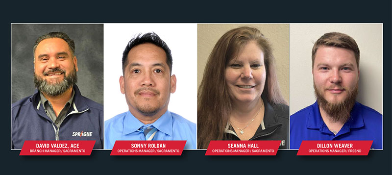 Sprague Strengthens California Leadership with Key Appointments