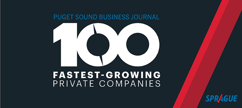 Sprague Pest Solutions Named One of Washington’s 100 Fastest-Growing Private Companies